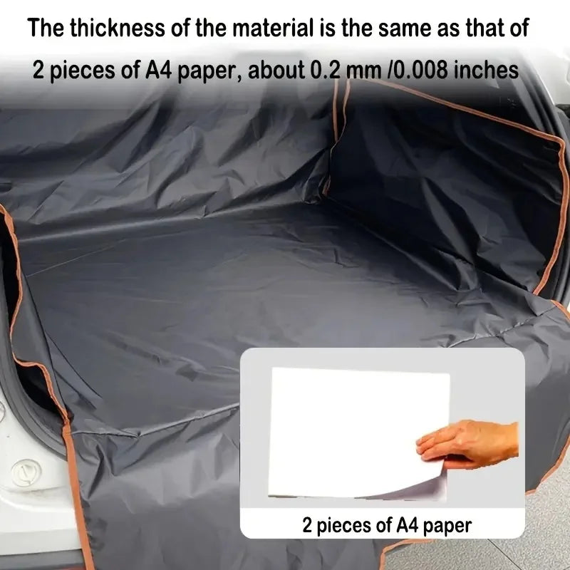 Durable Pet Car Trunk Mat – Non-Slip, Scratch-Resistant & Easy-Clean Cargo Liner for SUVs, Cars & Pet Travel