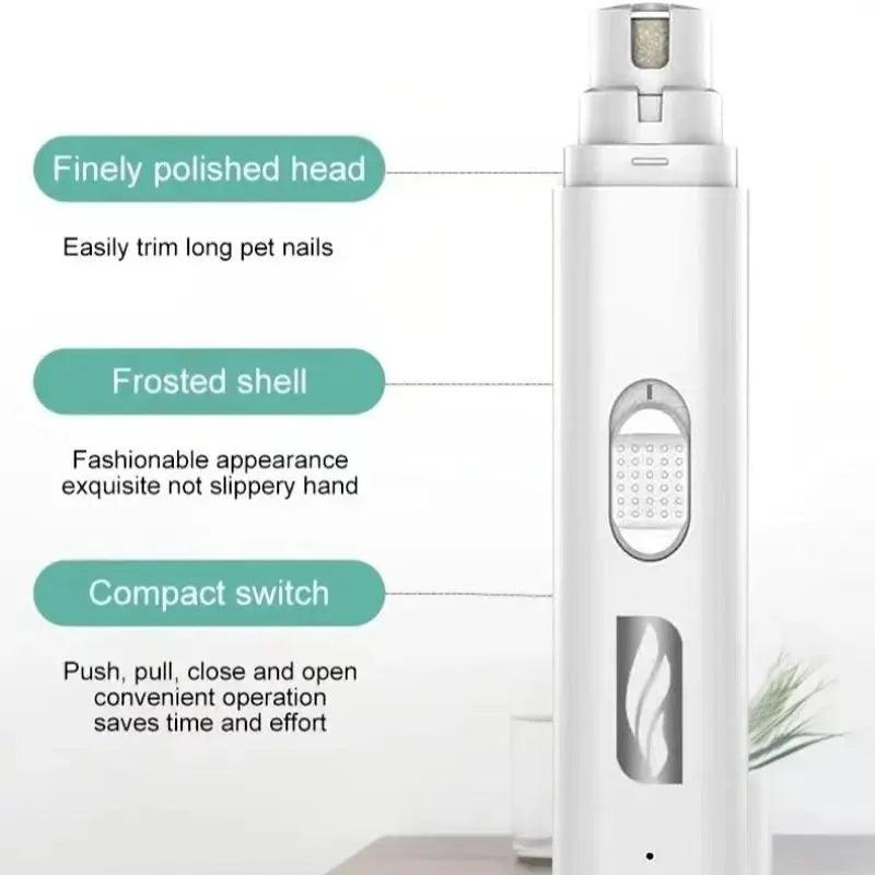 Cordless Dog Nail Clipper, Electric Dog Nail Trimmer, Pet Grooming Nail Grinder, Pet Supplies, Dog Stuff, Cat Accessories