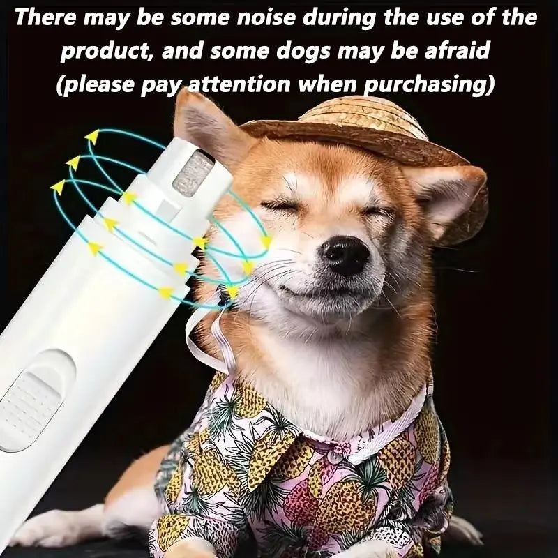 Cordless Dog Nail Clipper, Electric Dog Nail Trimmer, Pet Grooming Nail Grinder, Pet Supplies, Dog Stuff, Cat Accessories