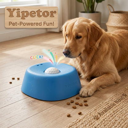 🐾 Slow Feeder Dog Bowl – No-Spill Lick Bowl with Rolling Ball | Perfect for Yogurt, Bone Broth & Treats