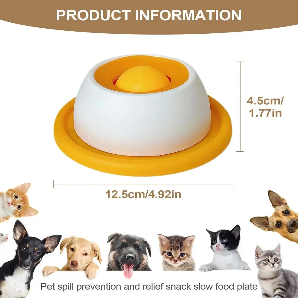 Interactive Dog Treat Puzzle Toy – Slow Feeder & Food Enrichment Toy for Puppies and Dogs | Boredom Relief & Healthy Eating