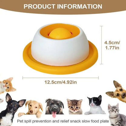 Interactive Dog Treat Puzzle Toy – Slow Feeder & Food Enrichment Toy for Puppies and Dogs | Boredom Relief & Healthy Eating