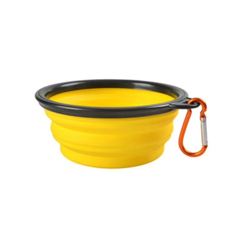 Collapsible Dog & Cat Travel Bowl – Portable Food & Water Bowl for Travel, Walks & Outdoor Adventures