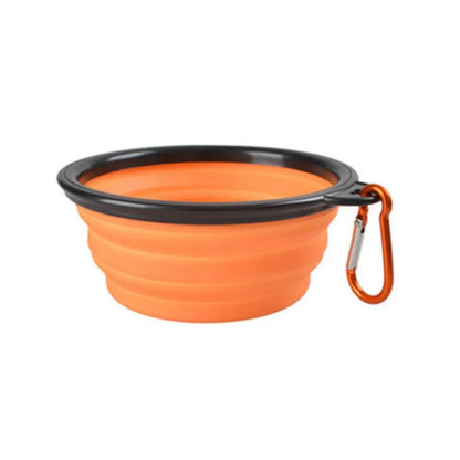 Collapsible Dog & Cat Travel Bowl – Portable Food & Water Bowl for Travel, Walks & Outdoor Adventures