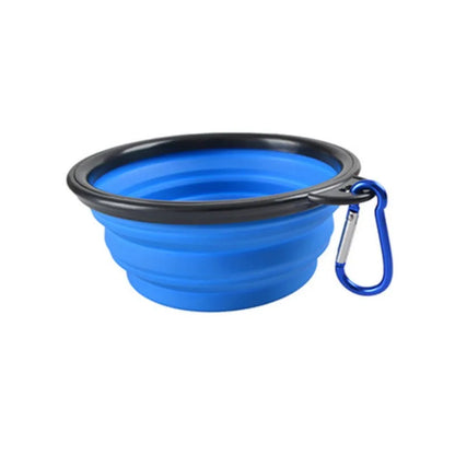 Collapsible Dog & Cat Travel Bowl – Portable Food & Water Bowl for Travel, Walks & Outdoor Adventures