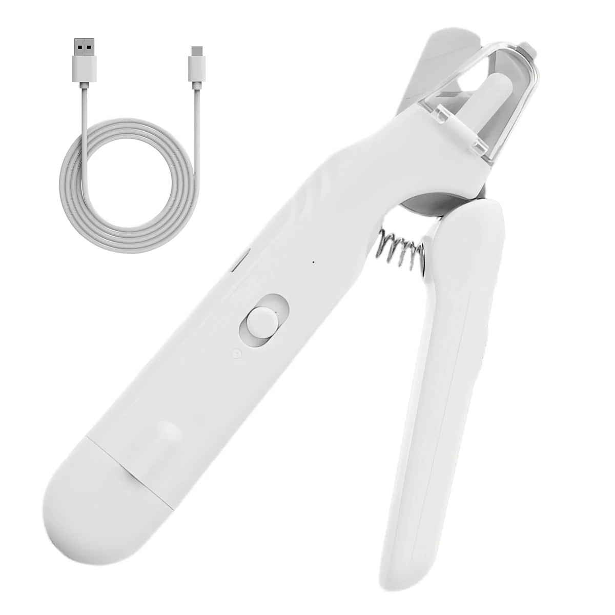 Pet Nail Grinder with LED Light – Quiet Electric Nail Trimmer for Small, Medium & Large Dogs and Cats | Pet Grooming Tool