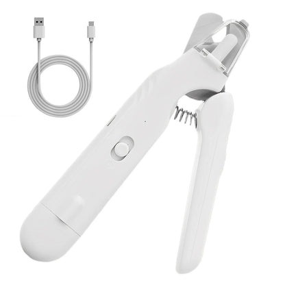 Pet Nail Grinder with LED Light – Quiet Electric Nail Trimmer for Small, Medium & Large Dogs and Cats | Pet Grooming Tool
