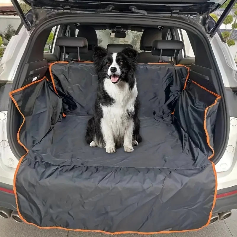 Durable Pet Car Trunk Mat – Non-Slip, Scratch-Resistant & Easy-Clean Cargo Liner for SUVs, Cars & Pet Travel