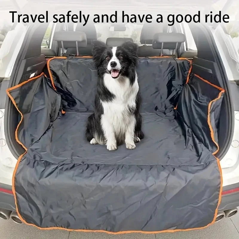Durable Pet Car Trunk Mat – Non-Slip, Scratch-Resistant & Easy-Clean Cargo Liner for SUVs, Cars & Pet Travel