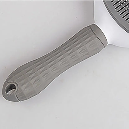 Pet Grooming Brush – Self-Cleaning Dog & Cat Hair Remover Comb | Deshedding Brush for Puppies, Kittens & Pets