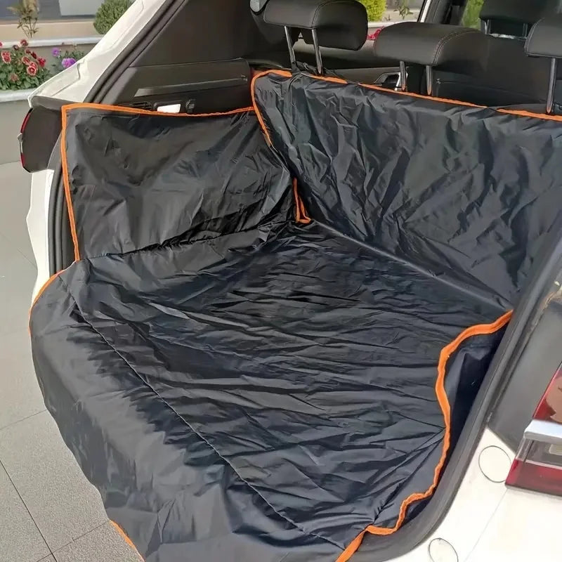 Durable Pet Car Trunk Mat – Non-Slip, Scratch-Resistant & Easy-Clean Cargo Liner for SUVs, Cars & Pet Travel
