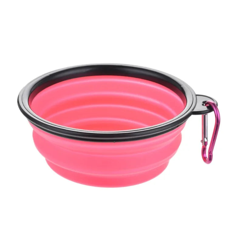 Collapsible Dog & Cat Travel Bowl – Portable Food & Water Bowl for Travel, Walks & Outdoor Adventures