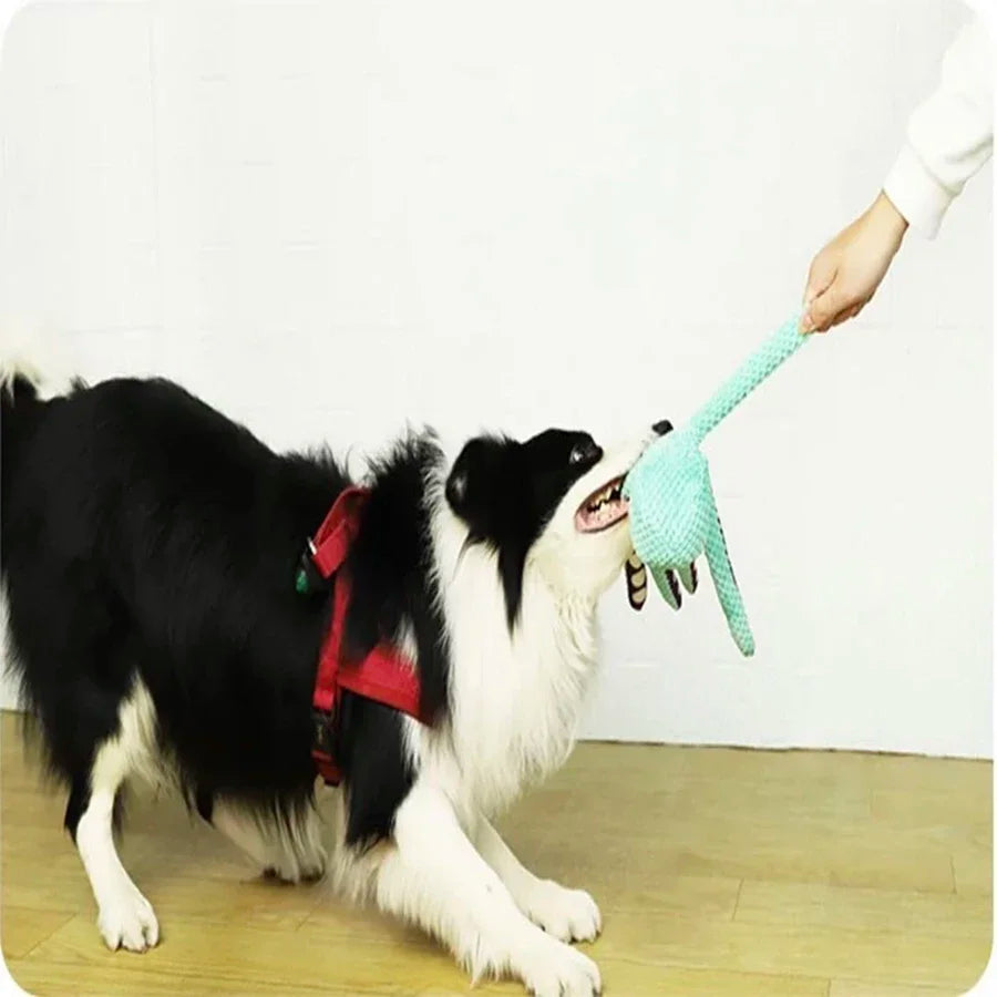 Interactive Plush Octopus Dog Toy – Squeaky & Durable Dog Toy for Small & Large Dogs | Boredom Relief & Playtime Companion