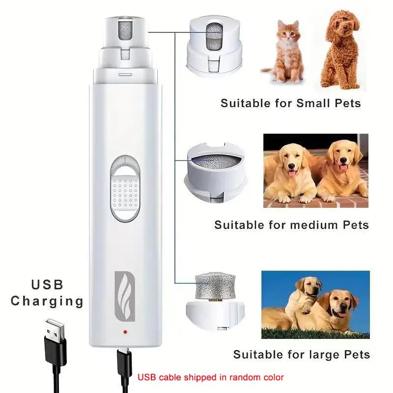 Cordless Dog Nail Clipper, Electric Dog Nail Trimmer, Pet Grooming Nail Grinder, Pet Supplies, Dog Stuff, Cat Accessories
