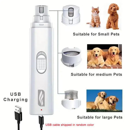 Cordless Dog Nail Clipper, Electric Dog Nail Trimmer, Pet Grooming Nail Grinder, Pet Supplies, Dog Stuff, Cat Accessories