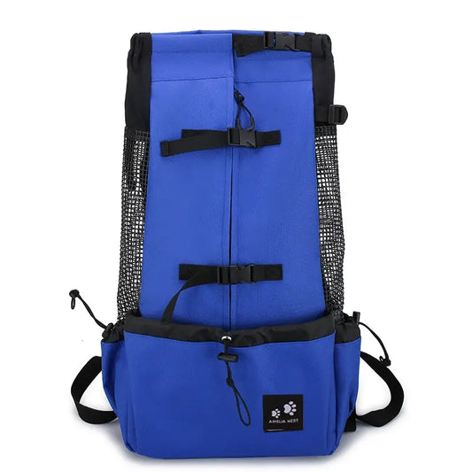 Multi-Size Solid Colors Pet Carrier Backpack for Small Dogs & Cats, Comfortable Outdoor Travel Backpack with Adjustable Straps, Hands-Free Pet Bag for Hiking & Walking, Functional